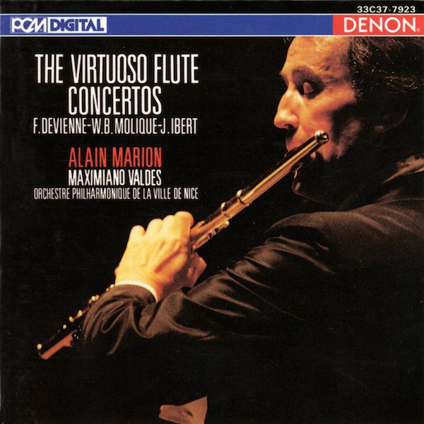 CD Alain Marion - The Virtuoso Flute Concertos