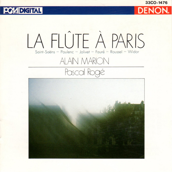 Alain Marion - La Flûte à Paris