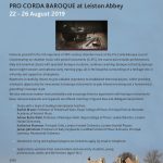 Pro Corda Baroque Chamber Music course