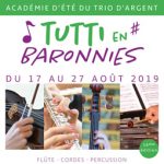 Académie d'été du Trio d'Argent - Tutti en Baronnies
