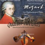 le Quatuor Aramis joue les Quatuors avec Flûte de Mozart
