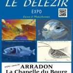 Christian Le Délézir, EXPOSITION : « Les Poissons Chantants », Exochromies® de poissons, de paysages et dessins à l’encre de Chine.